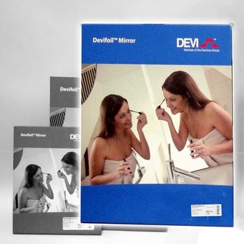 DEVİ FOLYO , folyo ısıtma , devi folyolu ayna ısıtma , ayna buğu önleme , devi ayna arkası ısıtma folyosu